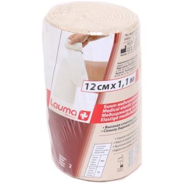 Lauma Medical Elastīgā medicīniskā saite austa 12 