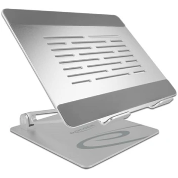 Tablet and Laptop Stand Holder, aluminium, Delock
