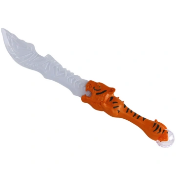 Lightsaber, Tiger-Shaped Handle, Orange