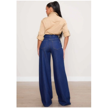 Wide Leg Jean - Indigo Vibrant M.i.U