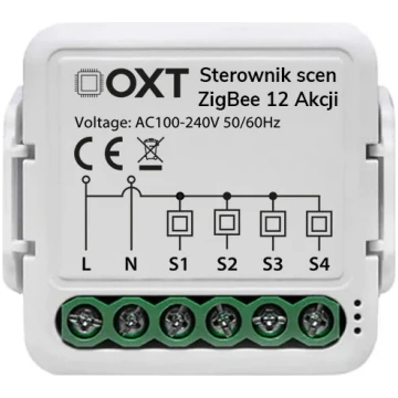 OXT Mini Scene Controller 12 Actions 230V ZigBee T