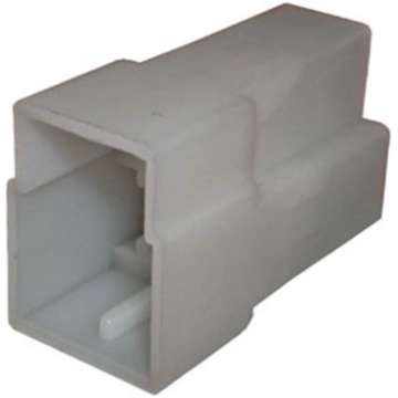6.3mm triple connector housing