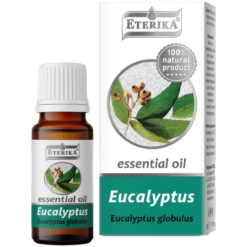 Eikalipta 100% dabīga ēteriskā eļļa (Eucalyptus Gl