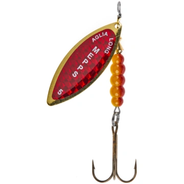 Vizulis Mepps AGLIA LONG Redbow/Gold #5 (29g) CLRE