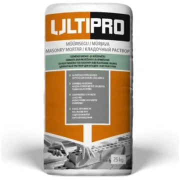 Ultipro MUURISEGU 25kg Mūrjava M-10 Novipro