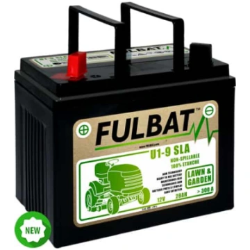 Akumulators zāliena traktoriem Fulbat U1-9 SLA; 12
