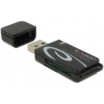 Delock Mini USB 2.0 Card Reader with SD and Micro 