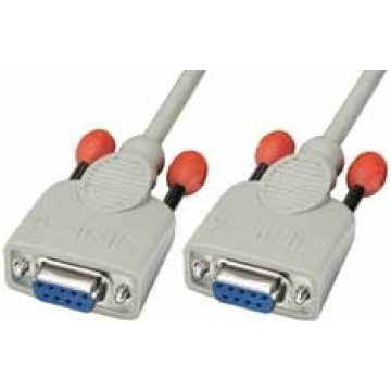Lindy 3m Null modem cable networking cable White