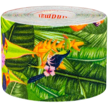 Printed Kinesiology Tape Kindmax Rainforest#5bb450