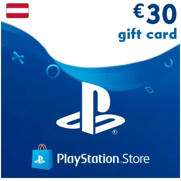 PSN Card 30 EUR (Austrija) - PlayStation Dāvanu Ka