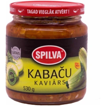 Kabaču kaviārs "Spilva" 580g