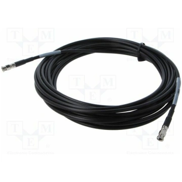 Cable; 7m; Micro BNC male,both sides; black; strai