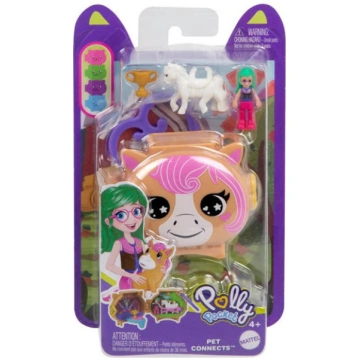 Mattel Polly Pocket Pet Connects Locket Asst
