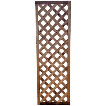 Dekoratīvs žoga panelis 600x1850mm brūns