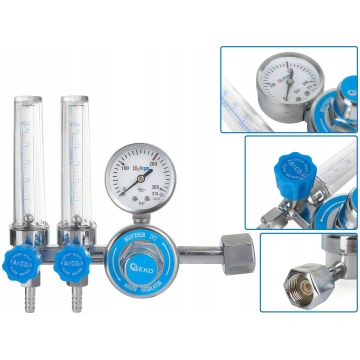 Geko CO2/ARGON z rotametrami (10) | G80076 | 59014