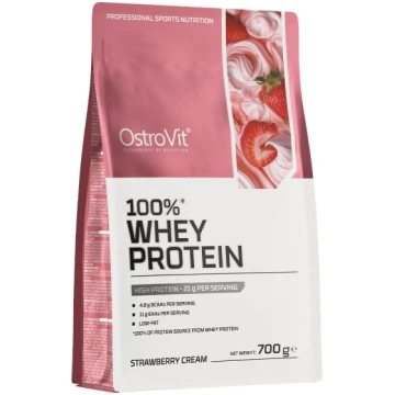 OSTROVIT 100% sūkalu proteīns - krēmīga zemeņu gar