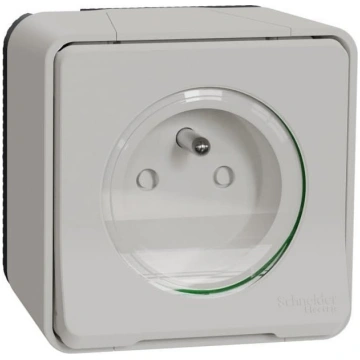 Schneider Electric Mureva Styl Gniazdo 2P+PE biale