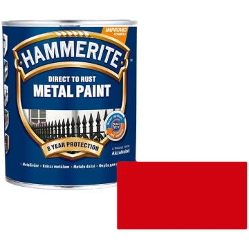 Hammerite Smooth Spīdīga aizsargkrāsa metāla virsm