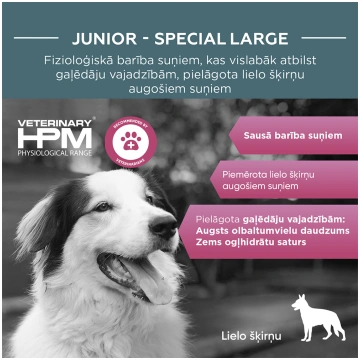 HPM DOG Junior special large 12 kg Virbac