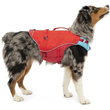 Kurgo Surf n" Turf Dog Water Life Jacket, piepūšam