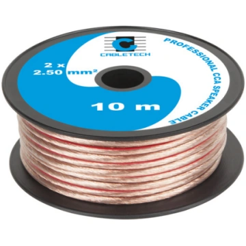 Cabletech Speaker cable CCA 2.5mm 10m KAB0399