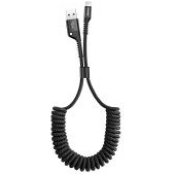 Baseus Spring-loaded cable Lightning 1m 2A black G