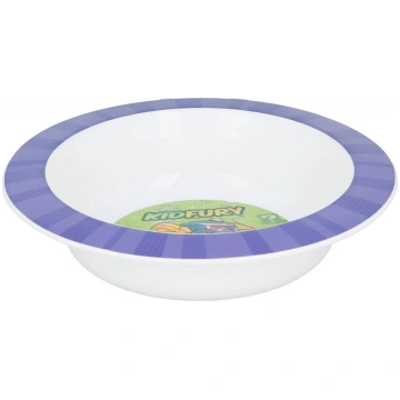 Bļoda Super Zings, 16 cm, plastmasa, balta krās