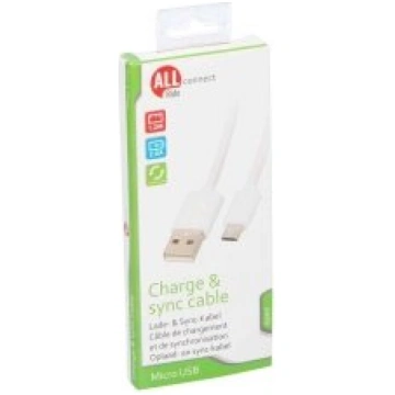 All ride Lādētājs micro USB 1,2m 2A