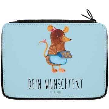 Mr. & Mrs Panda Personalizēts Pencil Case Mouse Bi