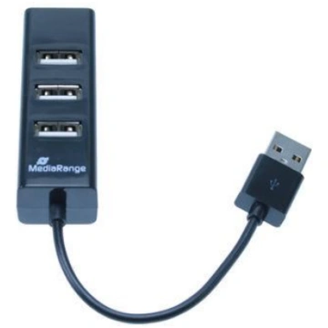 MediaRange USB2 CABLE HUB BUS-POWERED/MRCS502
