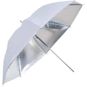 Falcon Eyes Umbrella UR-32S Silver/White 80 cm