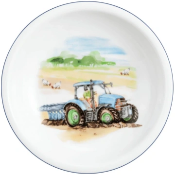 Compact zupas šķīvis 20cm Mans traktors Seltmann W