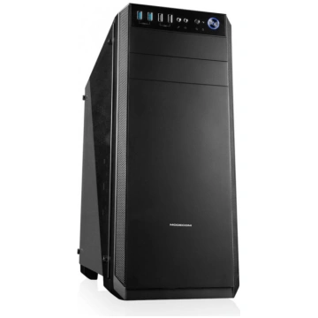 MODECOM OBERON PRO GLASS BLACK COMPUTER CASE | AT-