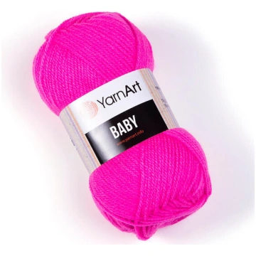 Adīšanas dzija YarnArt Baby 50 g, krāsa 174