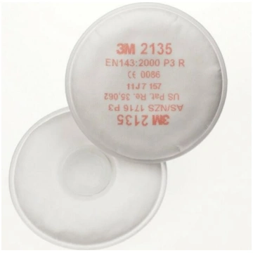 3M Putekļu filtrs P3 T2135, 50 x OEL, apaļš (T2135