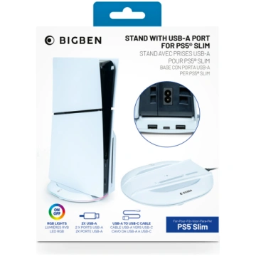 Nacon Vertical Hub Station RGB White PS5 Slim
