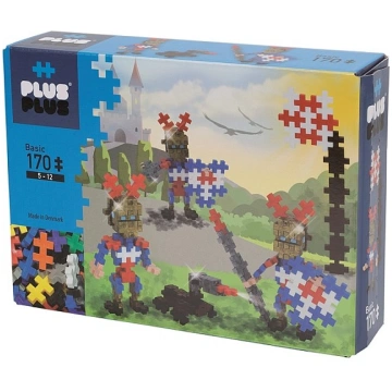 Plus Plus Mini Basic Gold Knights konstruktors 170
