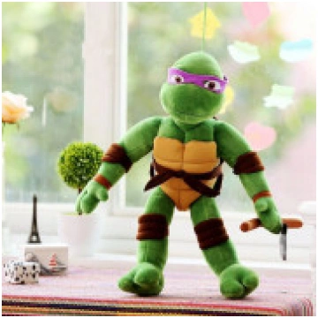 Mīkstā rotaļlieta Bruņurupuči nindzjas - Donatello