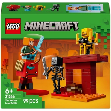 LEGO MINECRAFT 21266 The Nether Lava Battle ( LEGO