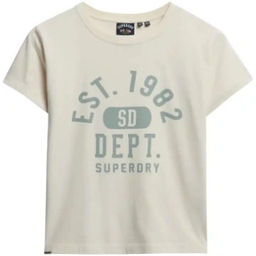 Superdry - Ath Graphic Fitted Tee - izmērs 34