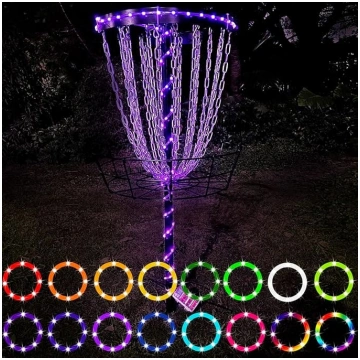 Waybelive LED disku golfa lukturi tālvadības pults