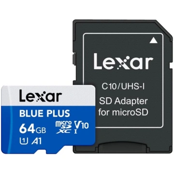 LEXAR atmiņas karte microSDXC Professional Blue Pl