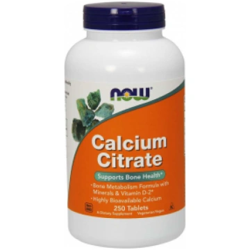 Calcium Citrate with Minerals & Vitamin D-2 Now Fo