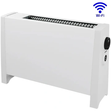 Elektriskais radiators pārnēsājamais ar termoventi