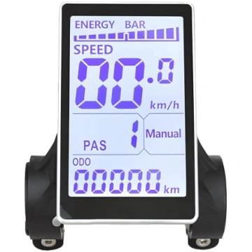 Ūdensizturīgs Ebike spidometrs ar vertikālu LCD di