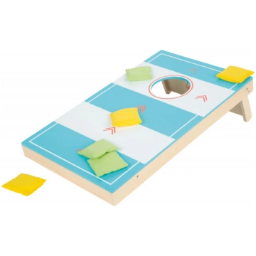 Cornhole un slingu ripas spēle, Cornhole and Sling