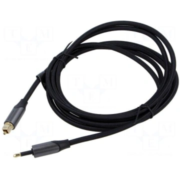 Cable | Toslink 3,5mm Mini plug,Toslink plug | 2m 