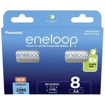 Rechargeable batteries PANASONIC ENELOOP AA 2000 m