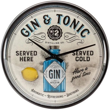 SIENAS PULKSTENIS »Gin & Tonic Served Here«, Nosta