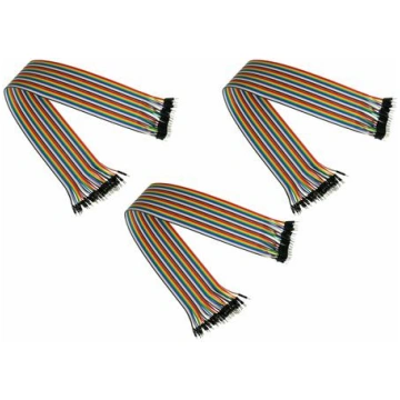 kabelmeister Jumper Wire 40-Pin St-St 3er-Set 20cm